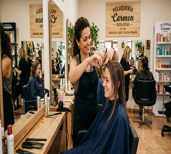 haircut Lady